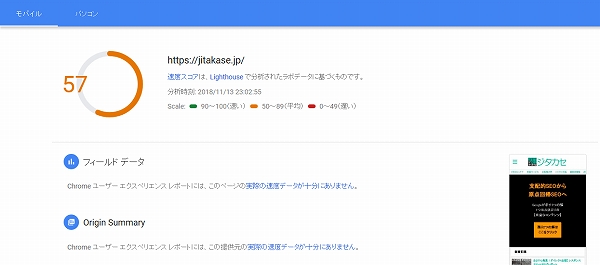 PageSpeed Insightsの改変(改悪?)について